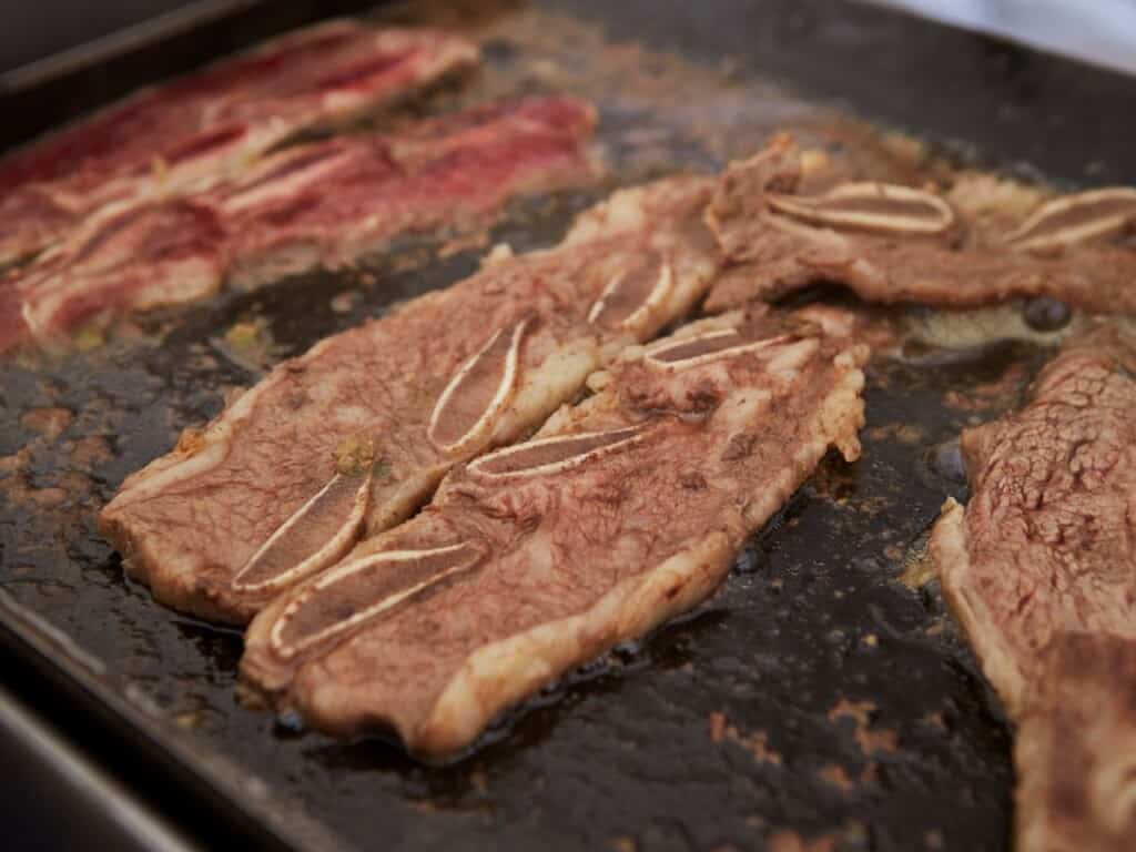 Galbi, costillas de cerdo coreanas